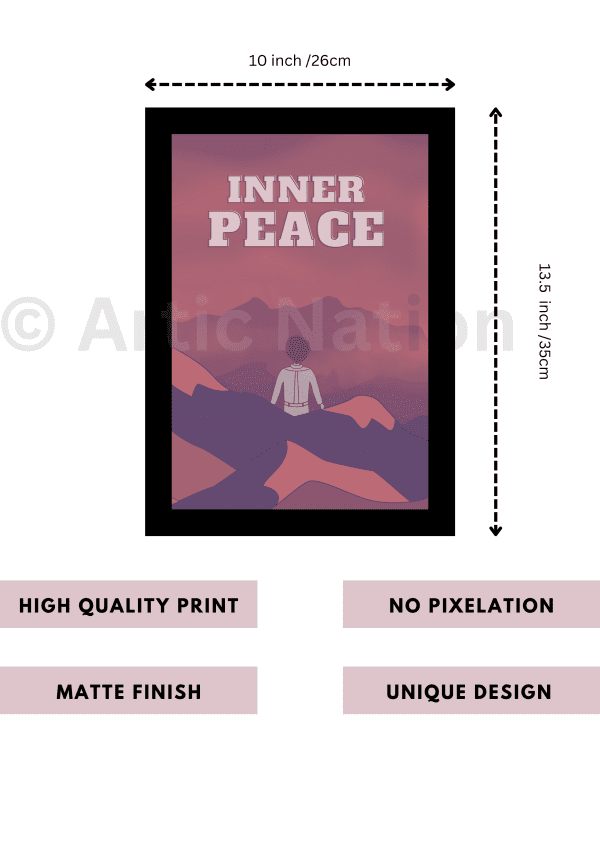 Inner Peace wall hanging home decor